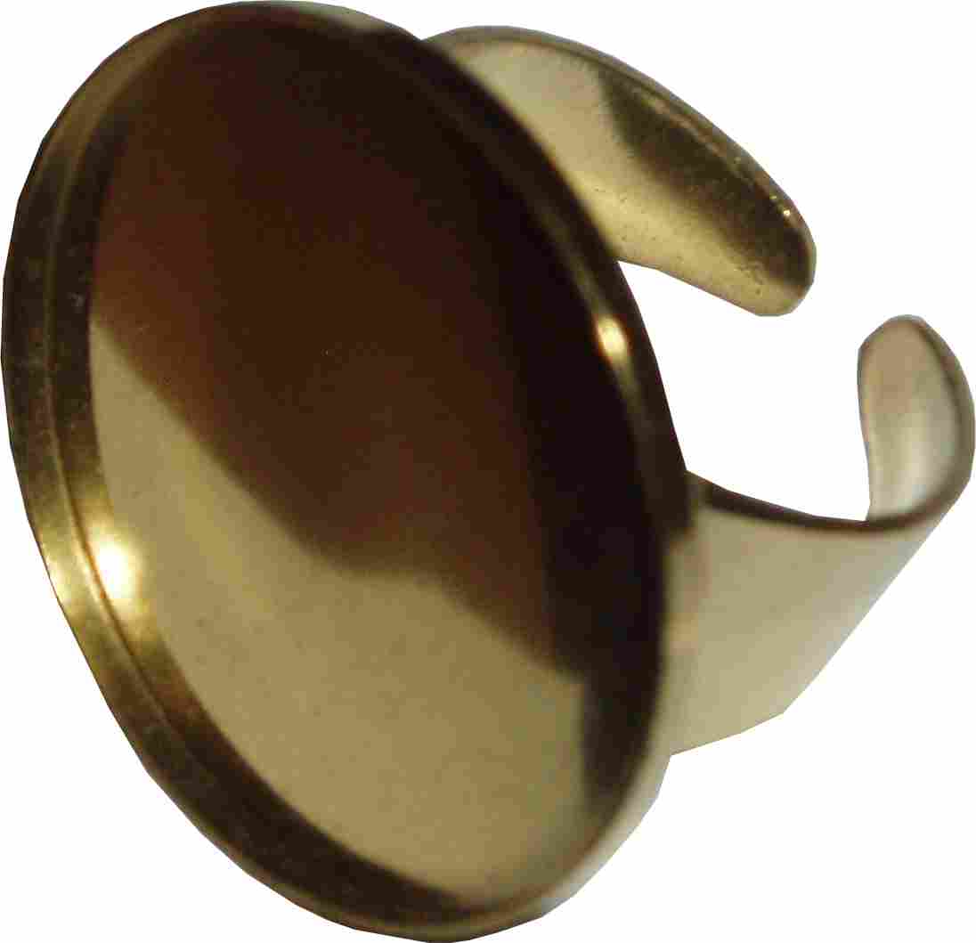 Base metal ring setting 25mm.
